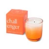 Paddywax Enneagram Challenger Incense And Smoke Jar Candle, 6 Oz. -Hallmark Shop 8 Challenger Orange Ombre Glass Jar Candle EN0608 01