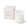 Paddywax Enneagram Peacemaker Lavender And Sage Jar Candle, 6 Oz. -Hallmark Shop 9 Peacemaker White Glass Jar Candle EN0609 01