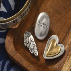 Demdaco Guardian Angel Wing Token 7 Demdaco Guardian Angel Wing Token -Hallmark Shop Angel Wing Pocket Token 1008100032 04