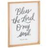 Hallmark Bless The Lord, O My Soul Wooden Quote Sign, 12x16 -Hallmark Shop Bless the Lord O My Soul Wooden Quote Sign 1SNN1052 01