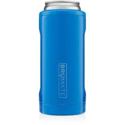 BruMate Royal Blue Stainless Steel Skinny Can Cooler, 12 Oz.