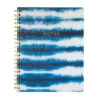 Blue And White Dyed Spiral Notebook -Hallmark Shop Blue and White Spiral Notebook D508C 01