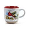 Cardinal On Snow Frosted Branch Mug And Matching Card -Hallmark Shop Cardinal on Frosted Branch Mug With Card 2020220252 01