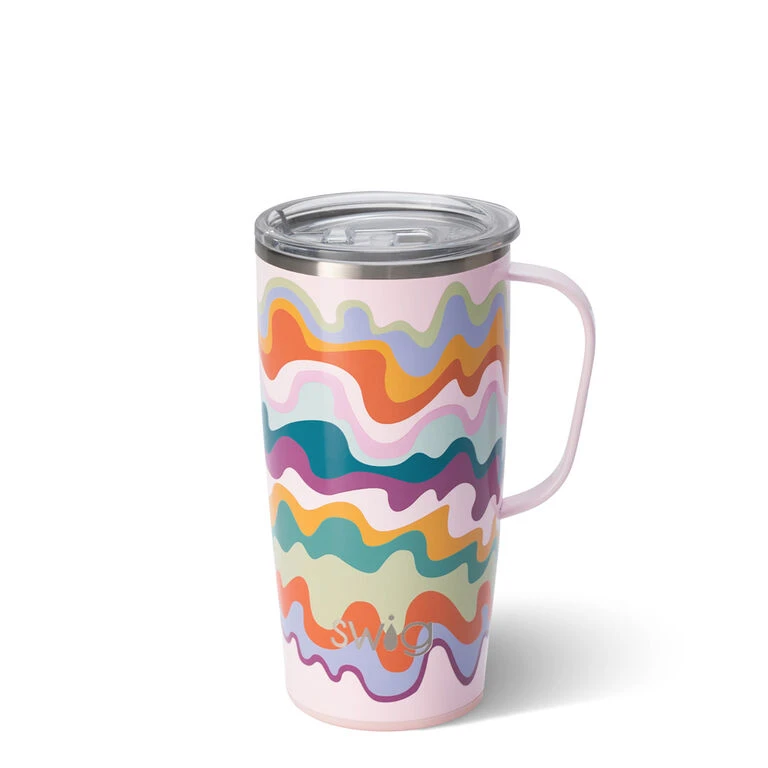 Swig Sand Art Stainless Steel Travel Mug, 22 Oz. 1 Swig Sand Art Stainless Steel Travel Mug, 22 Oz.
