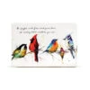 Demdaco Little Birds Ceramic Quote Block, 6x4 -Hallmark Shop Colorful Birds Illustration on Ceramic Block 1004610090 01