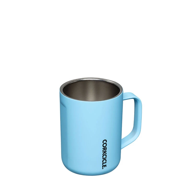 Corkcicle Santorini Blue Stainless Steel Coffee Mug, 16 Oz. 3 Corkcicle Santorini Blue Stainless Steel Coffee Mug, 16 Oz. - Image 3