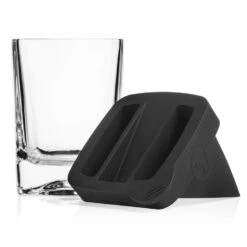 Corkcicle Whiskey Wedge Lowball Glass -Hallmark Shop Corkcicle Whiskey Wedge Lowball Glass 7001 03