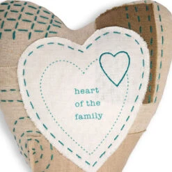 Demdaco Heart Of The Family Heart-Shaped Pillow -Hallmark Shop Demdaco Heart of the Family HeartShaped Pillow 1004540131 05
