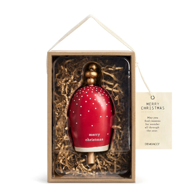 Demdaco Merry Christmas Bell 2 Demdaco Merry Christmas Bell - Image 2