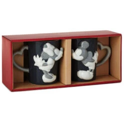 Hallmark Disney Mickey And Minnie Kissyface Mugs, Set Of 2 5 Hallmark Disney Mickey And Minnie Kissyface Mugs, Set Of 2 -Hallmark Shop Disney Mickey and Minnie Kissyface Mug Set 1DYG2045 03