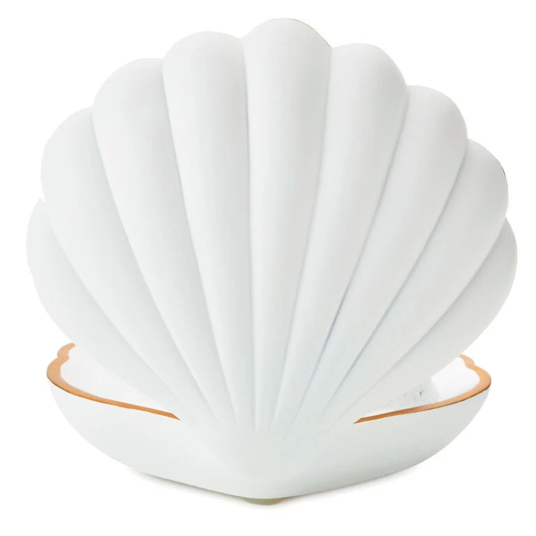 Hallmark Disney The Little Mermaid Ariel In Seashell Snow Globe 2 Hallmark Disney The Little Mermaid Ariel In Seashell Snow Globe - Image 2