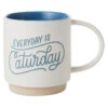 Hallmark Everyday Is Caturday Mug, 16 Oz. -Hallmark Shop Everyday Is Caturday Ceramic Mug 1MUG3549 01