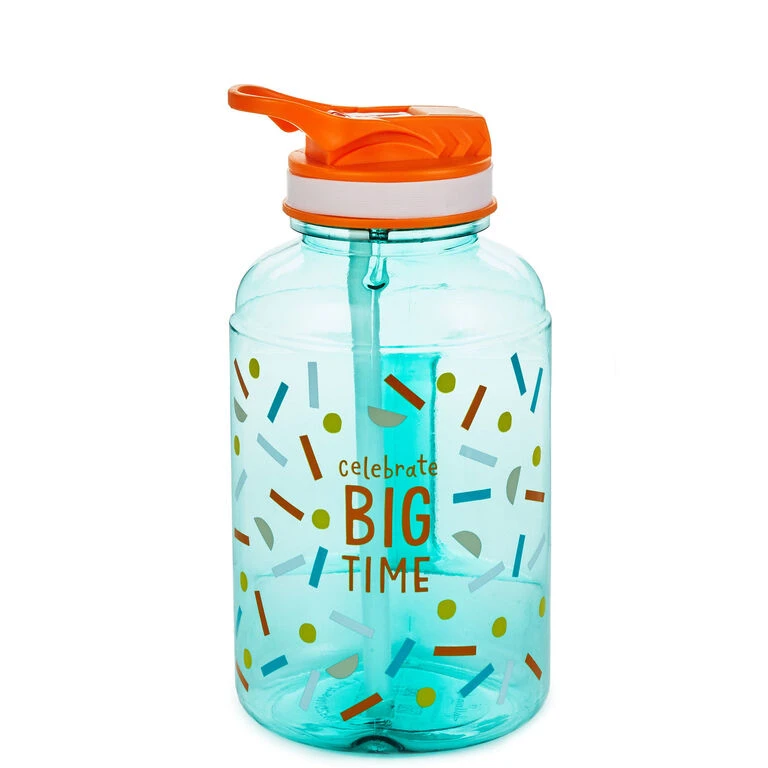 Hallmark Celebrate Big Time Water Jug, 40 Oz. 1 Hallmark Celebrate Big Time Water Jug, 40 Oz.