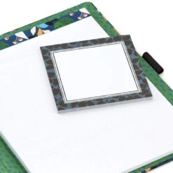 Hallmark Floral Clipboard Folio And Memo Pad Set -Hallmark Shop Floral Folio With Clipboard and 2 Memo Pads 3HWJ2102 04