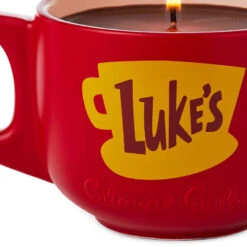 Hallmark Gilmore Girls Coffee-Scented Luke's Diner Mug Candle -Hallmark Shop Gilmore Girls CoffeeScented Candle in Lukes Diner Mug 1PCL1012 04