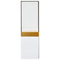 Hallmark Gold Geometric Faux Leather Small List Pad 7 Hallmark Gold Geometric Faux Leather Small List Pad -Hallmark Shop Gold Geometric Faux Leather Small Memo Pad 1SOM3821 03