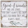 Good Friends Petite Pallet 8" Wood Quote Sign 3 Good Friends Petite Pallet 8" Wood Quote Sign -Hallmark Shop Good Friends Wood Quote Sign PET15408 01