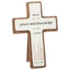 Hallmark Grow With Our Lord Wood And Ceramic Cross, 7" -Hallmark Shop Grow With Our Lord Wood and Ceramic Cross 1REL1085 01