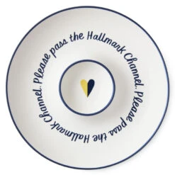 Hallmark Channel Chip And Dip Plate