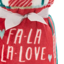Hallmark Channel Fa-La-La-Love Plaid Blanket, 50x60 -Hallmark Shop Hallmark Channel FaLaLaLove Plaid Blanket 1XKT3520 05