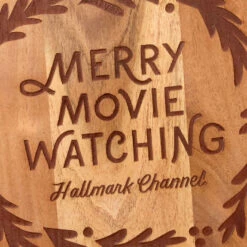 Hallmark Channel Merry Movie Watching Charcuterie Board -Hallmark Shop Hallmark Channel Merry Movie Watching Charcuterie Board 1XKT3510 03