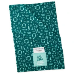 Hallmark Channel Let It Snow Tea Towel With Recipe Cards