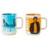 Hallmark Star Wars™ Han Solo™ And Princess Leia™ Bespin™ I Love You I Know Stacking Mugs, Set Of 2 -Hallmark Shop Han Solo and Princess Leia Blue and Orange Mugs 1SHP2148 01