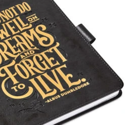 Hallmark Harry Potter™ Faux Leather Journal, 6.18x8.25 -Hallmark Shop Harry Potter Notebook 1HWJ7057 05