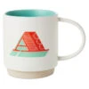 Hallmark Initial Monogram 16 Oz. Mug, A 3 Hallmark Initial Monogram 16 Oz. Mug, A -Hallmark Shop Initial Monogram Mug 1MUG3500 01