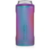 BruMate Dark Aura Stainless Steel Skinny Can Cooler, 12 Oz. 3 BruMate Dark Aura Stainless Steel Skinny Can Cooler, 12 Oz. -Hallmark Shop Iridescent Purple Slim Can Cooler HS12DA 01