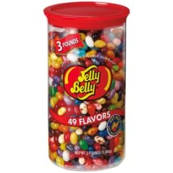 Jelly Belly 49 Assorted Flavors Jelly Beans, 48 Oz. Can