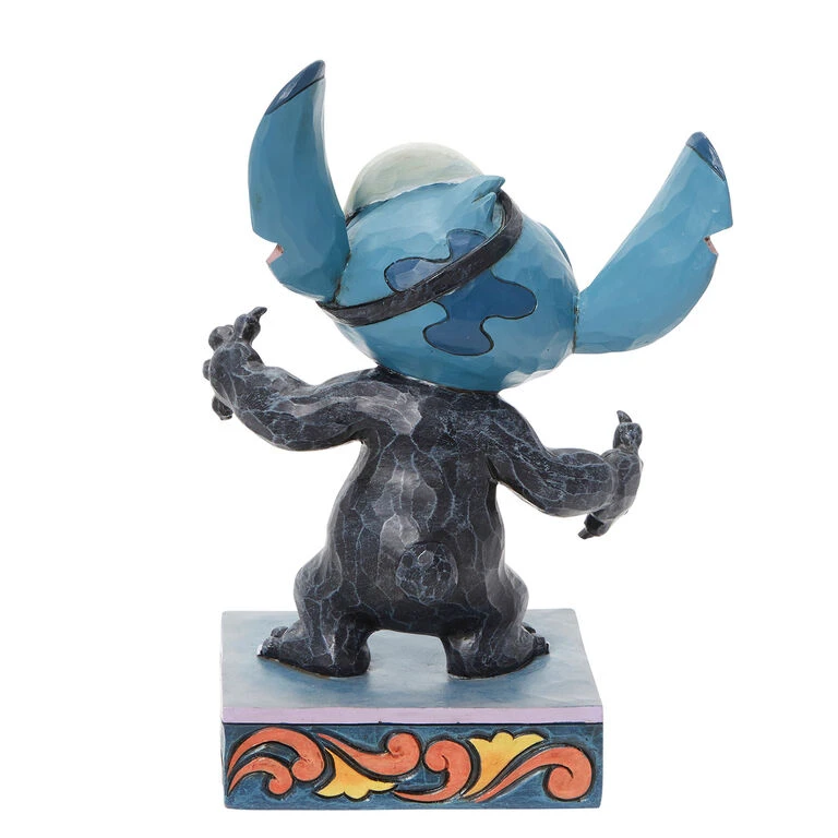 Enesco Jim Shore Disney Stitch Glow-in-the-Dark Skeleton Figurine, 6.38" 2 Enesco Jim Shore Disney Stitch Glow-in-the-Dark Skeleton Figurine, 6.38" - Image 2