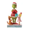 Enesco Jim Shore Max And Cindy Giving Gifts To The Grinch Figurine, 7.24" -Hallmark Shop Jim Shore Max and Cindy Give the Grinch Presents Figurine 6012698 01