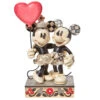 Enesco Jim Shore Disney Mickey And Minnie Heart Figurine, 7.25" -Hallmark Shop Jim Shore Mickey and Minnie Heart Figurine 6010106 01