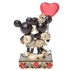 Enesco Jim Shore Disney Mickey And Minnie Heart Figurine, 7.25" 3 Enesco Jim Shore Disney Mickey And Minnie Heart Figurine, 7.25" -Hallmark Shop Jim Shore Mickey and Minnie Heart Figurine 6010106 02