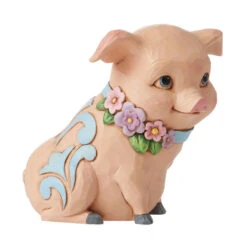 Enesco Jim Shore Mini Pig Figurine, 3.5" 5 Enesco Jim Shore Mini Pig Figurine, 3.5" -Hallmark Shop Jim Shore Mini Pig Figurine 6012426 03