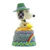 Enesco Jim Shore Peanuts Snoopy And Woodstock Pot Of Gold Figurine, 5.9" -Hallmark Shop Jim Shore Peanuts Snoopy Pot of Gold Figurine 6011945 01