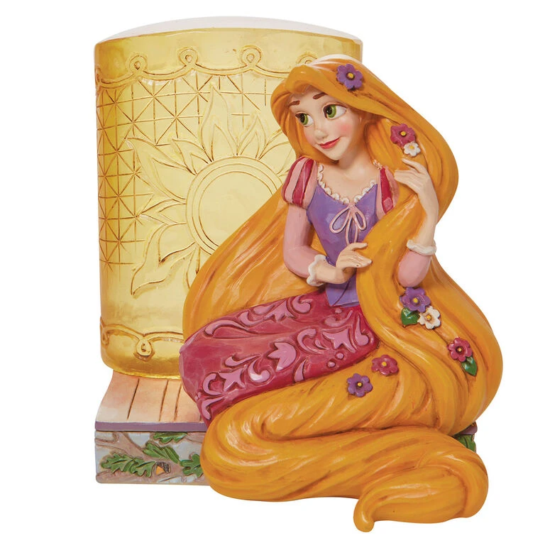 Enesco Jim Shore Disney Rapunzel And Lantern Figurine, 5.1" 1 Enesco Jim Shore Disney Rapunzel And Lantern Figurine, 5.1"