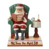 Enesco Jim Shore Santa Twas The Night Figurine, 7.125" 6 Enesco Jim Shore Santa Twas The Night Figurine, 7.125" -Hallmark Shop Jim Shore Santa Reading Twas The Night Figurine 6008304 01