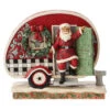 Enesco Jim Shore Highland Glen Santa's Camper Figurine, 6.5" -Hallmark Shop Jim Shore Santas Camper Figurine 6012863 01