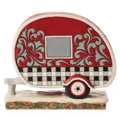 Enesco Jim Shore Highland Glen Santa's Camper Figurine, 6.5" -Hallmark Shop Jim Shore Santas Camper Figurine 6012863 02