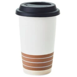 Hallmark Kindness Is Golden Ceramic Travel Mug, 9 Oz. 4 Hallmark Kindness Is Golden Ceramic Travel Mug, 9 Oz. -Hallmark Shop Kindness Is Golden Sunshine Ceramic Travel Mug 1SNN1004 02