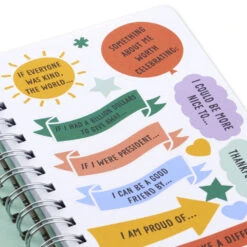 Hallmark Little World Changers™ The Power Of Being Me Prompted Journal With Stickers -Hallmark Shop Little World Changers Being Me Sticker Prompt Journal 3HWJ2114 07