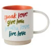 Hallmark Live Love Mug, 16 Oz. 5 Hallmark Live Love Mug, 16 Oz. -Hallmark Shop Live Love Ceramic Mug 1MUG3550 01
