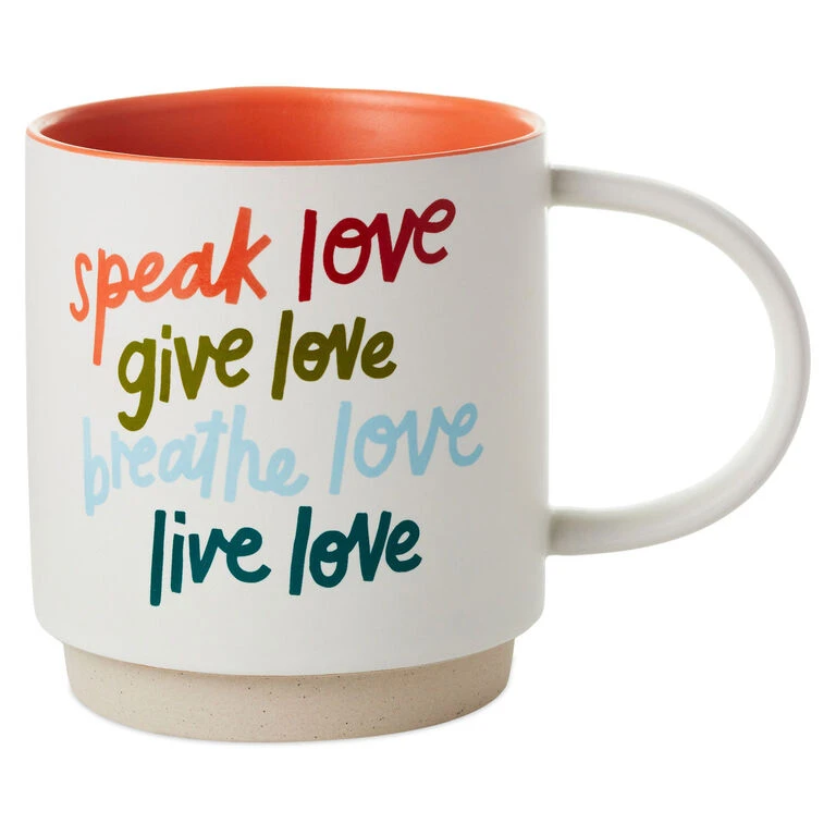 Hallmark Live Love Mug, 16 Oz. 1 Hallmark Live Love Mug, 16 Oz.