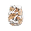 Enesco Lolita Jungle Beauty Handpainted Stemless Wine Glass, 20 Oz. -Hallmark Shop Lolita Jungle Beauty Handpainted Stemless Wine Glass 6012475 01