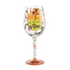 Enesco Lolita Witch Way To The Wine Glass, 15 Oz. -Hallmark Shop Lolita Witch Way to the Wine Halloween Wine Glass 6012494 01