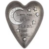 Love You To The Moon Art Heart Trinket Box, 3.5" 2 Love You To The Moon Art Heart Trinket Box, 3.5" -Hallmark Shop Love You to the Moon HeartShaped Trinket Box 1003480346 01