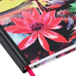 Hallmark ArtLifting Floral Artwork Journal, 6x8 -Hallmark Shop Midori Suiren Lotus and Poppy Artlifting Journal 3HWJ2117 05