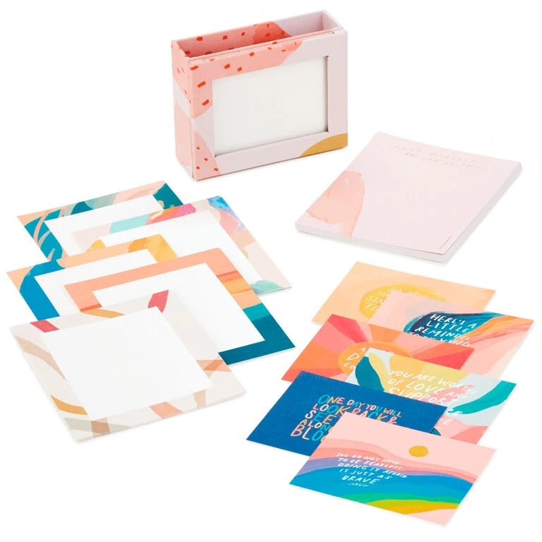 Hallmark Morgan Harper Nichols Art Prints, Notes And Memo Pad Set 2 Hallmark Morgan Harper Nichols Art Prints, Notes And Memo Pad Set - Image 2